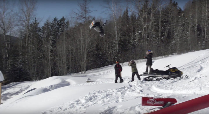 Two Flips One Jump by an Eight Year Old Dude!