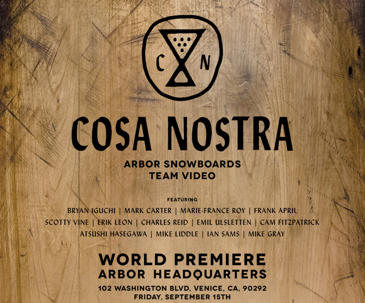 ARBOR&#039;S COSTA NOSTRA | WORLD TOUR