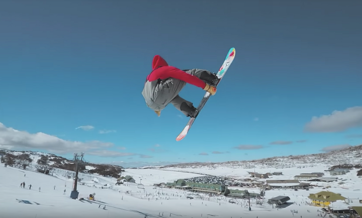 SNOWBOARDING @ AUSTRALIA | GIMBAL GOD STRIKES AGAIN